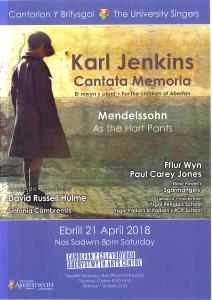 Cantata Memoria Concert 21.4.18