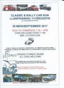 Classic and Rally Car Run