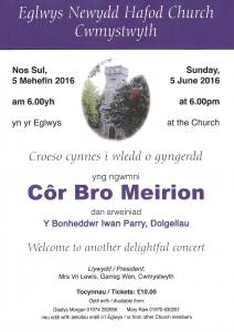 Hafod Church Concert