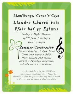 Llandre Church Fete 2015