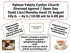 Ysbyty Cynfyn Church Open Day