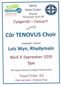 Ysbyty Cynfyn Church Concert